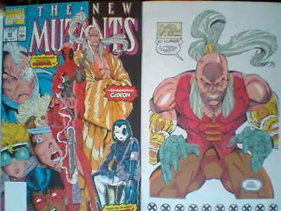 Buy First Appearance Deadpool In New Mutants 98 Italian Edition X-force 0 1994 Vf- • 58£