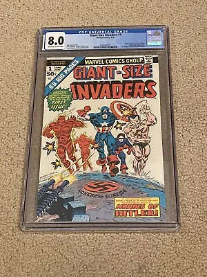 Buy Giant-Size Invaders 1 CGC 8.0 OW/White Pages (All Winners 4 Homage) • 77.26£