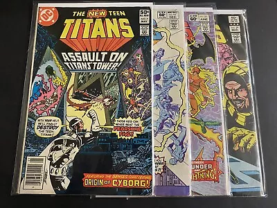Buy New Teen Titans Lot Of 4 Bronze Age Readers. 7, 14, 29, 32. Keys. Perez. DC  • 5.53£