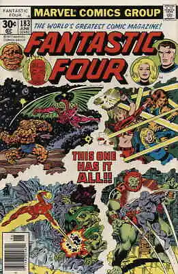 Buy Fantastic Four (Vol. 1) #183 VG; Marvel | Low Grade - Annihilus George Perez - W • 2.96£