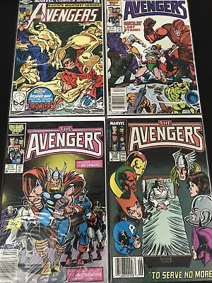 Buy Avengers Comic Lot 203 274 276 280 285-6 Annual 11 16 (8 Comics) Mid Grade • 15.19£
