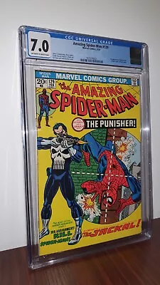 Buy Amazing Spider-man 129 7.0 CGC 1st Appearance Punisher Jackal 1974  • 1,200£