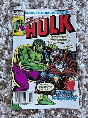 Buy Incredible Hulk #271 VF/NM 9.0 Marvel Comics 1981 Newsstand • 171.86£