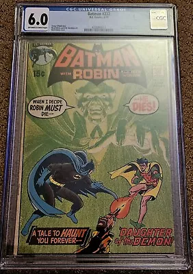 Buy BATMAN #232 (1971) CGC 6.0 White Pages - 1st Appearance Ra's Al Ghul DC Comics • 397.17£