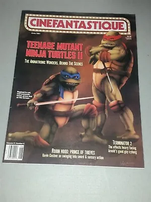 Buy Cinefantastique Vol 21 #6 June 1991 Teenage Mutant Ninja Turtles Us Magazine • 12.99£