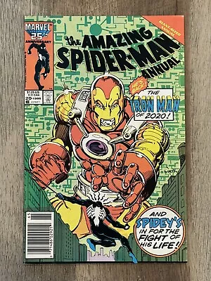 Buy Amazing Spider-Man Annual #20 Newsstand - Iron Man 2020 - 1986 - NM • 7.91£