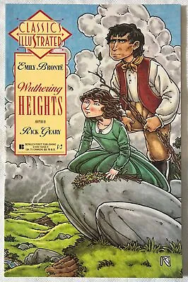 Buy Classics Illustrated Wuthering Heights Comic Issue #13 Emily Brontë Oct 1990 NEW • 4.99£