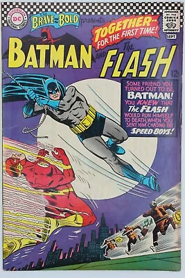 Buy BRAVE AND THE BOLD #67 Batman & The Flash! • 253.27£