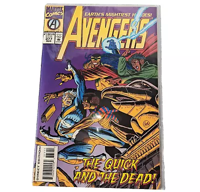 Buy Avengers 1994  #377 The Quick And The Dead Nice Graphics Very Nice Condition • 3.97£