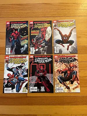 Buy AMAZING SPIDER-MAN #547 #548 #549 #550 #551 #552 Marvel Comics 2008 NM & • 23.90£