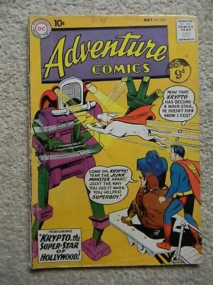 Buy ADVENTURE COMICS #272 - DC Comics - May1960 - Superboy & Krypto, Aquaman • 25£