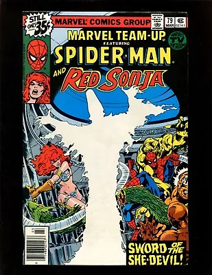Buy Marvel Team-Up #79 FN+ Byrne Spider-Man Red Sonja Kulan Gath Mary Jane ClarkKent • 14.19£
