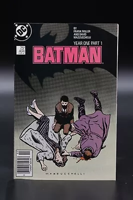 Buy Batman (1940) #404 Newsstand Mazzucchelli Cvr Frank Miller Year One Part #1 VF+ • 19.77£