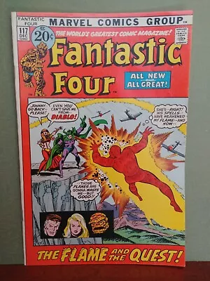 Buy Fantastic Four #117  Marvel   1971 , Agatha Harkness  App.  9.0 Plus SWEET • 52.53£