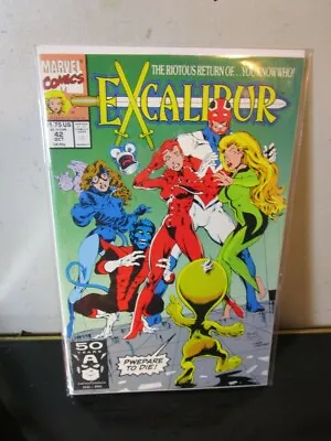 Buy EXCALIBUR (1988 Series) (MARVEL) #42 BAGGED BOARDED • 4.94£