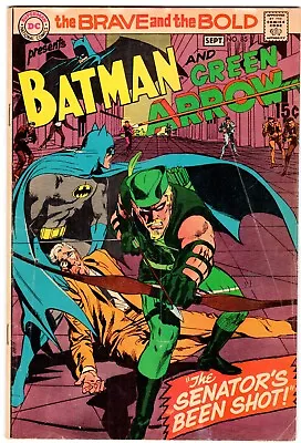 Buy BRAVE AND THE BOLD  #85  GREEN LANTERN BATMAN Team-Up!   NEAL ADAMS!   VG- (3.5) • 39.38£