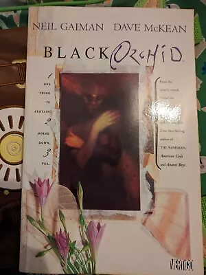 Buy BOOK - Black Orchid Neil Gaiman Dave McKean Graphic Novel 1st Edition PB 1991  • 2.50£