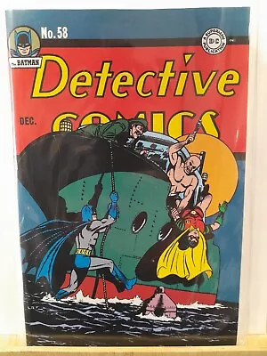 Buy Detective Comics #58 Facsimile Reprint On Newsprint 2023 DC First Penguin • 4.80£