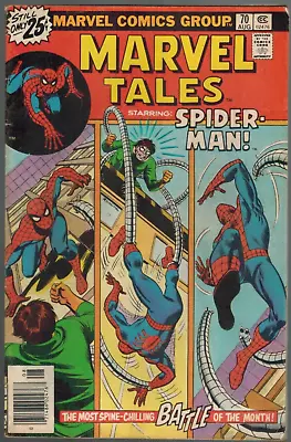 Buy Marvel Tales 70  Doctor Octopus!  (reprints Amazing Spider-Man 89)  1976 VG • 3.96£