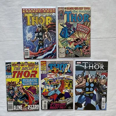 Buy Marvel Comics The Mighty Thor Annual 2001, Mighty Thor #420, 434, 472, & Saga • 12.78£