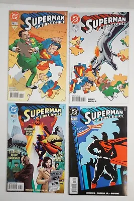 Buy Superman In Action Comics #746 747 748 750 (DC Comics 1998) NM • 1£
