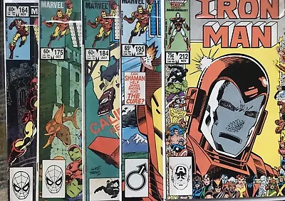 Buy Iron Man No’s 164, 175, 184, 195 & 212 All VF Great Bundle Deal • 22.99£