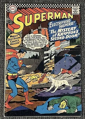 Buy Superman #189  VG Origin & Destruction Of Krypton II • 17.69£