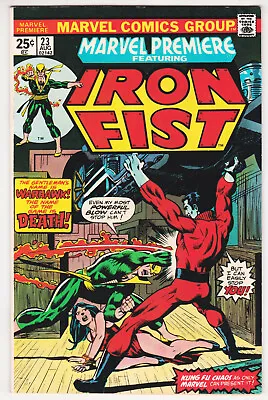 Buy Marvel Premiere #23 Very Fine Minus 7.5 Iron Fist Colleen Wing 1975 • 14.38£
