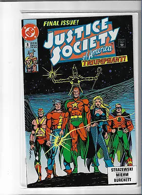 Buy Justice Society Of America  #8 Vfn  ( 1991.)  8 Issue Maxi-series £1.75. • 2.50£