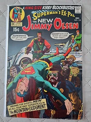 Buy Superman's Pal , Jimmy Olsen  # 134  1970 Jack Kirby Art First Darkseid Cameo • 70£