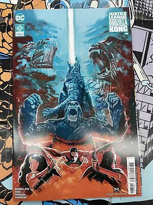 Buy Justice League Vs Godzilla Vs Kong #6 1:50 Nm Nikolas Draper Ivey Variant 2024 • 23.90£