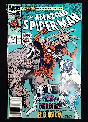 Buy Amazing Spider-Man #344 Marvel Comics 1991 Newsstand - 1st App Cletus Kasady • 18.14£