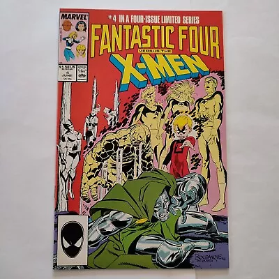 Buy Fantastic Four Vs X-Men #4 - Marvel 1987 • 3.99£