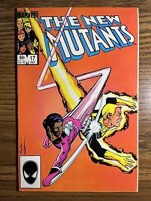 Buy New Mutants 17 Direct Edition 2nd App Thunderbird (james Proudstar) Marvel 1984 • 4.69£
