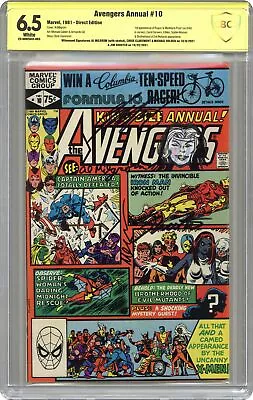 Buy Avengers Annual #10 CBCS 6.5 SS Milgrom/ Claremont/ Golden/ Shooter 1981 • 241.88£
