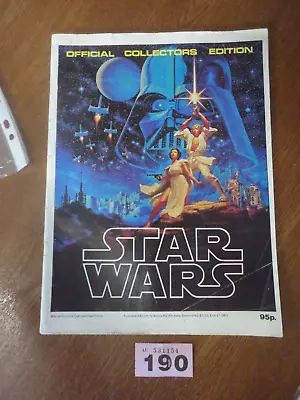 Buy Official Collectors Edition STAR WARS Comic / Magazine - Marvel / Heron 1977 • 7.95£