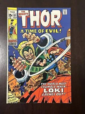 Buy The Mighty Thor #191 VG/FN  1st Durok The Demolisher. Loki Cover • 11.83£