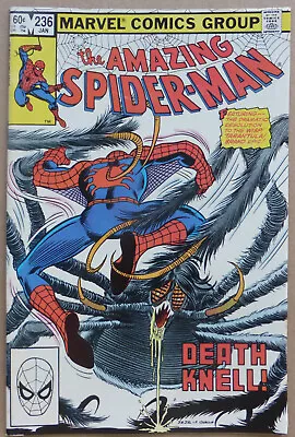 Buy The Amazing Spider-man #236,  Death Knell! , Great Cover Art. • 9.95£