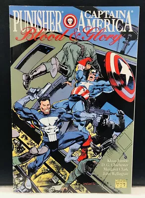 Buy Punisher & Captain America #1 Comic : Blood & Glory 1992  Marvel Comics • 1.59£