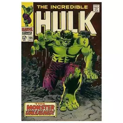 Buy Incredible Hulk (1968 Series) #105 In Fine Minus Condition. Marvel Comics [b; • 40.91£