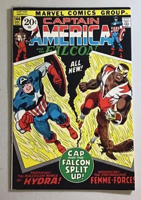 Buy Captain America #144 Marvel 1971 VF 8.0 • 23.04£