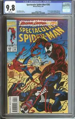 Buy Spectacular Spider-man #202 Cgc 9.8 White Pages // Marvel Comics 1993 • 119.50£