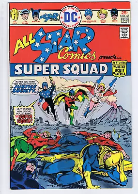 Buy All Star Comics #58 DC 1976 Presents Super Squad 1st Appearance Of Power Girl ! • 158.12£