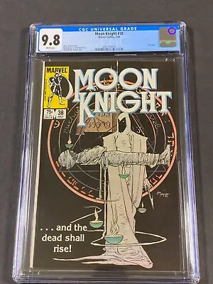 Buy Moon Knight #38 1984 CGC 9.8 3982394004 Michael Wm. Kaluta Bo Hampton • 245.09£