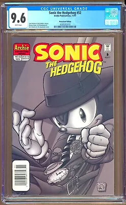 Buy Sonic The Hedgehog #52 (1997) CGC 9.6  WP  Rolston - Galan   NEWSSTAND  • 78.83£