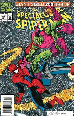 Buy Spectacular Spider-Man, The #200 (Newsstand) FN; Marvel | Green Goblin Foil Cove • 7.89£
