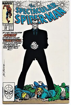 Buy SPECTACUALR SPIDER-MAN 139  (1988)  1st Cover & Origin Of Tombstone~MCU~NM • 17.49£