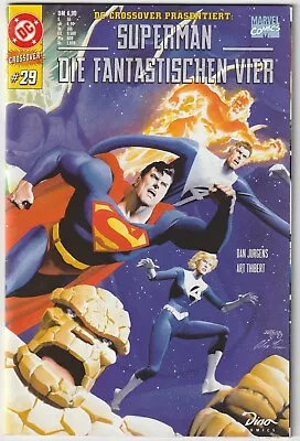 Buy DC CROSSOVER #29 Superman/Fantastic Four Dino/Marvel 1998 COMIC BOOK TOP Z1 • 6.01£