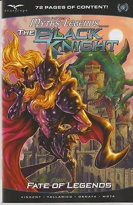 Buy Zenescope Comics Grimm Quarterly Myths And Legends The Black Knight #1a 2023 Nm • 10.95£