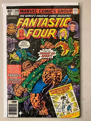 Buy Fantastic Four #209 Newsstand, 1st Appearance Herbie The Robot 6.0 (1979) • 25.30£
